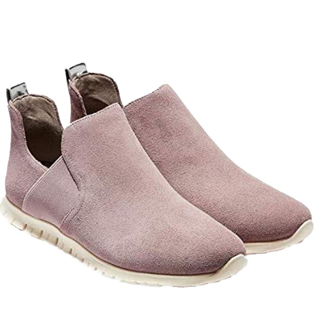 Cole Haan Zerogrand Slip-On Suede Sneakers Twilight Mauve Size 6